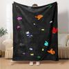1pc Blanket - Among Us  Print Design,Lightweight Blanket for Sofa,Bed- Soft &Warm,Gift for All Seasons