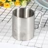 Edelstahl Tragbecher Reise Camping Wandern Outdoor-Sportarten Wasserbecher mit Griff