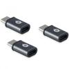 Conceptronic Conceptronic Usb Type C 3-1 Male To Micro Usb Female Otg Adapter Kit Pack 3 Units