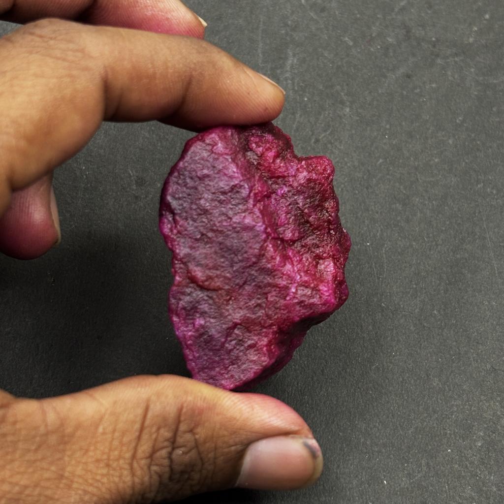 Verified Natural Unique Pink Ruby Uncut Rough 168.2 Ct Earth Mined Gemstone