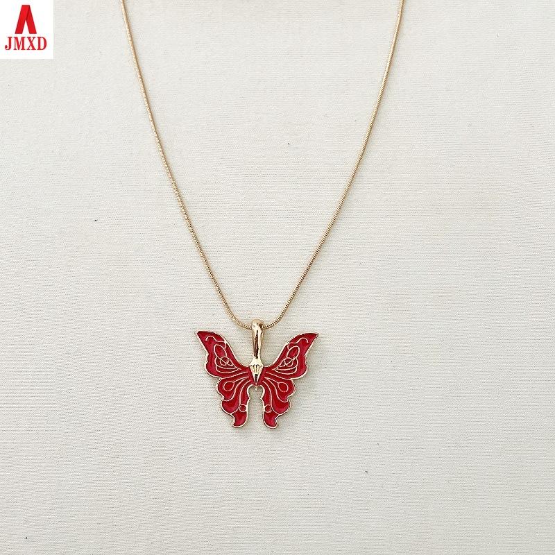 JMXD-Butterfly Fairy Necklace Dream Wonderland Alina Butterfly