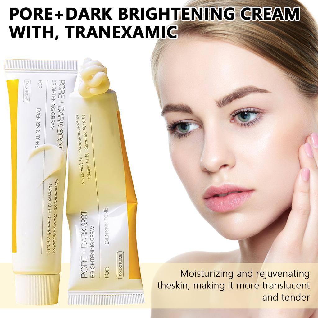 Pore Dark Spot Brightening Cream for Even Skin Tone Face Moisturizer with Niacinamide and Vitamin C for Daily Skincare Routine