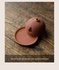 Guanlan Zisha Ceramic Incense Burner - Round Lid, Ideal for Sandalwood & Agarwood, Zen Tea Ceremony Ornament.