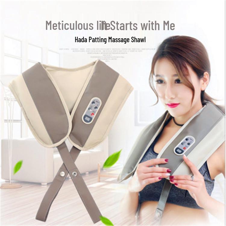 

Массажная шаль с имитацией человеческих рук: Массажер для разминания и постукивания всего тела для облегчения боли в плечах и шее. English Packaging
