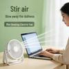 Compact USB Silent Rotating Fan for Dorm or Office