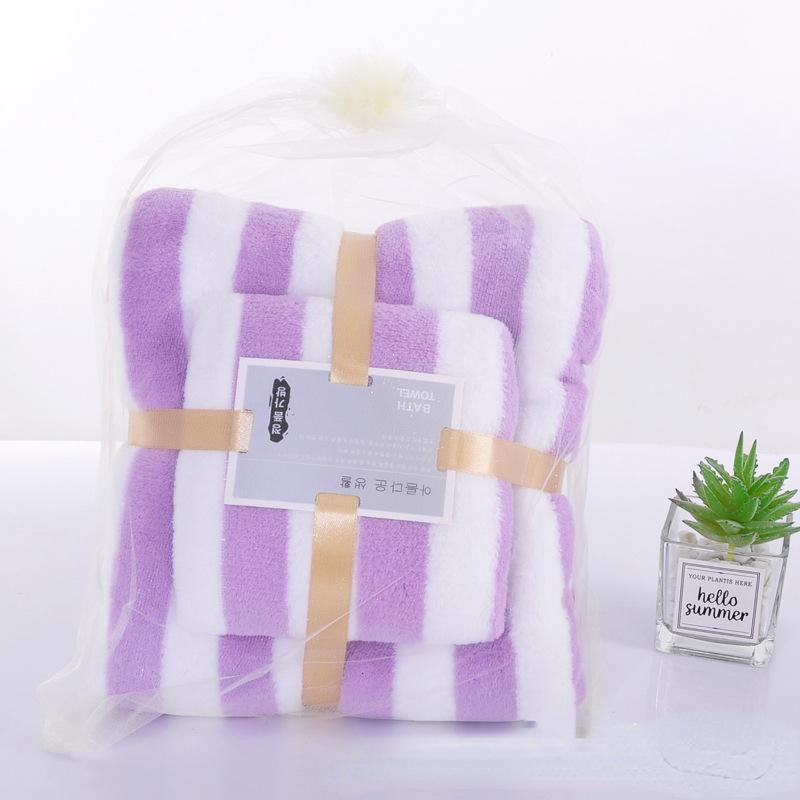 Cloth Spa Body Wrap Large Fast Drying Face Hair Towels Coral Velvet Towel Bath Shower Super Soft