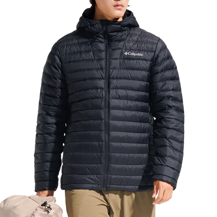 Columbia Daunenjacken Herren Mit Kapuze Moderat WE0308 M black