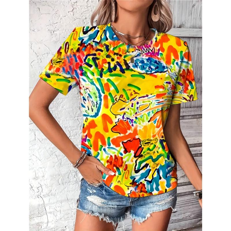 

Модная высококачественная простая футболка с коротким рукавом и круглым вырезом 6XL