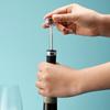 Weinausgießer und Verschluss Spirituosenflaschenausgießer Vakuum-Weinverschluss Flaschenversiegelung für verbesserten Geschmack Bar Barkeeper Zubehör