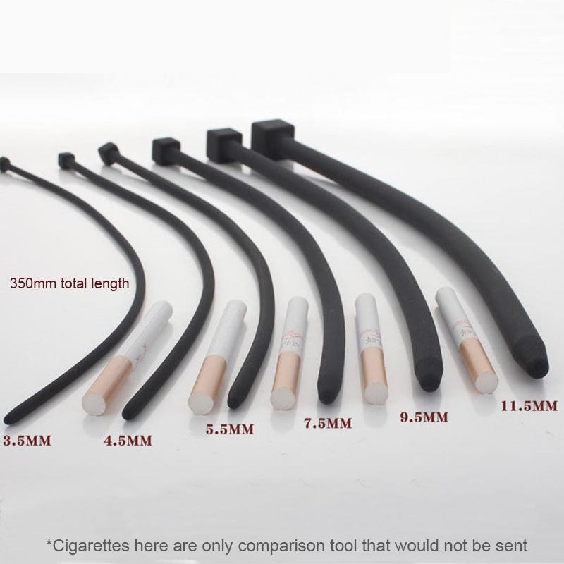 6pcs Urethral Dilator Men Silicone Sounding Set For Men Sex Toy Masturbator Penis Urethal Plug Female Urethra Stimulator/Sound