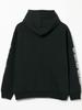 B:MING LIFE STORE by BEAMS Manhattan Portage Peach Skin Sleeve Print Hoodie, Men's, Black, Size S_92130014647