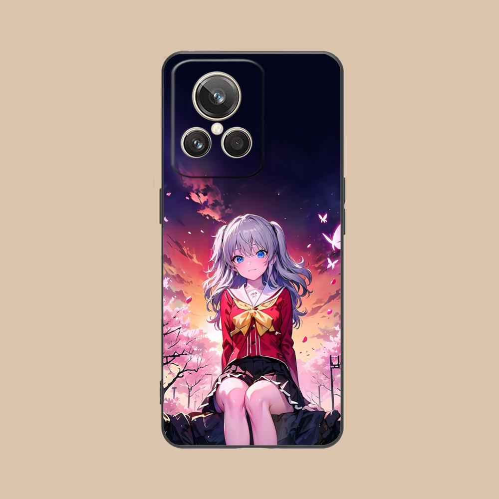 Charlotte Tomori Nao Matte TPU Mobile Phone Case for Realme GT 8 Neo Pro C75 73 71 C67 65 C55 53 C35 31 C20 15 Colorful Cover
