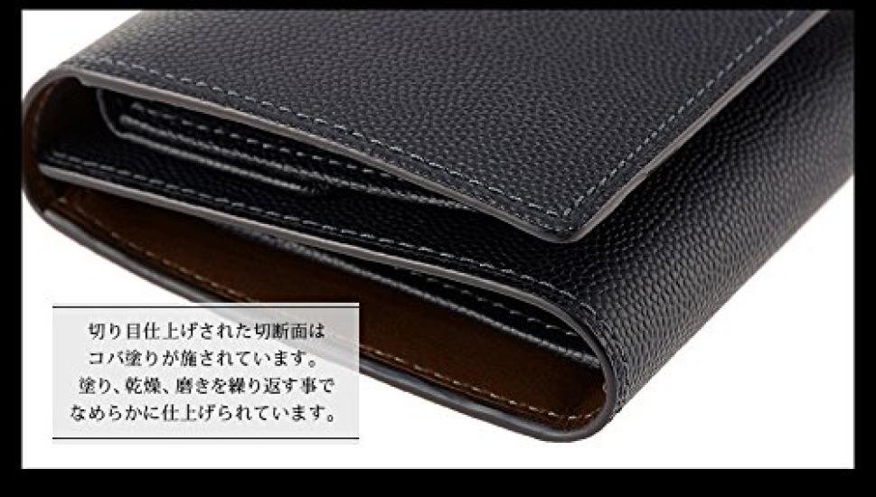 [CYPRUS] Perla Nera Tri-fold Wallet 8443 (Purple x Gray)