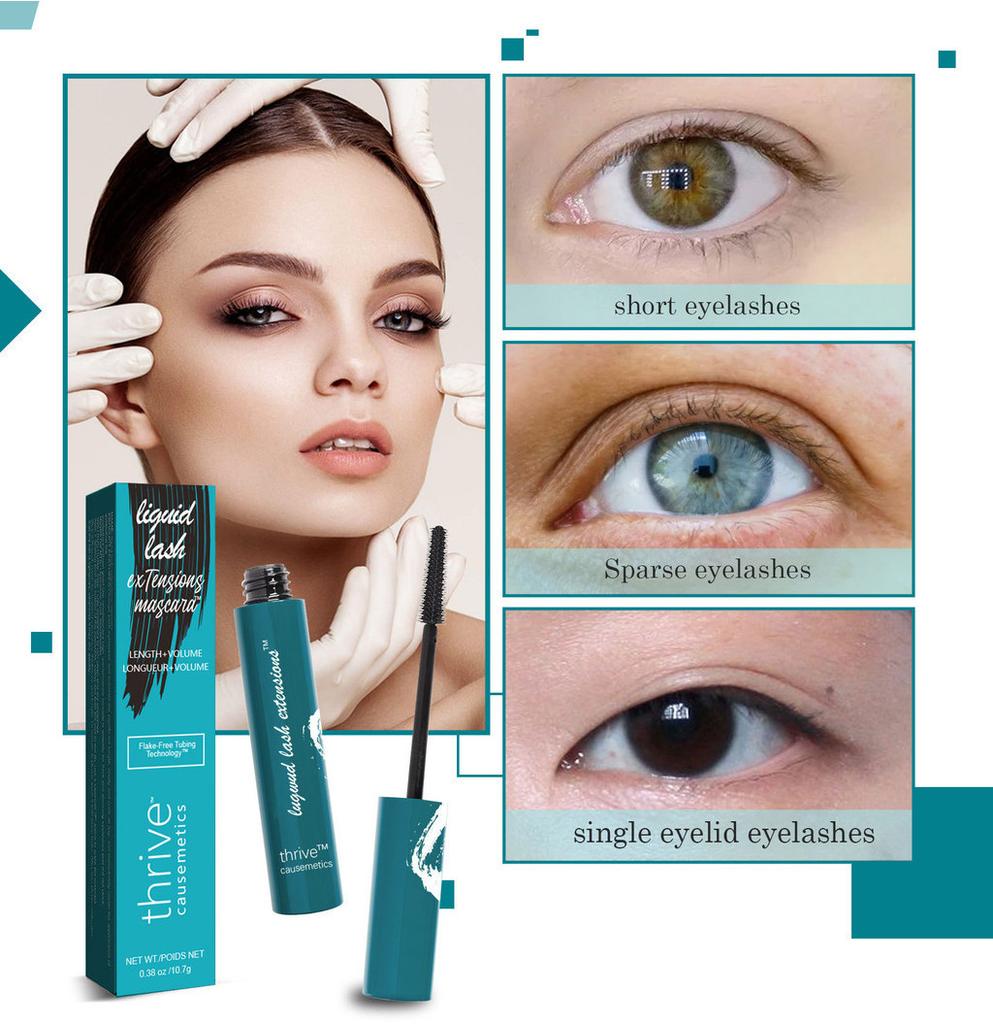 Luxurious Thrive Causemetics Liquid Lash Mascara For Stunning Voluminous Lashes