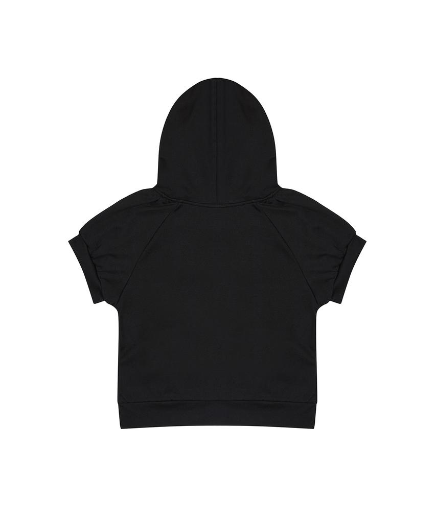 Luvistrue [Kuromi] Hooded Zipup(Black)
