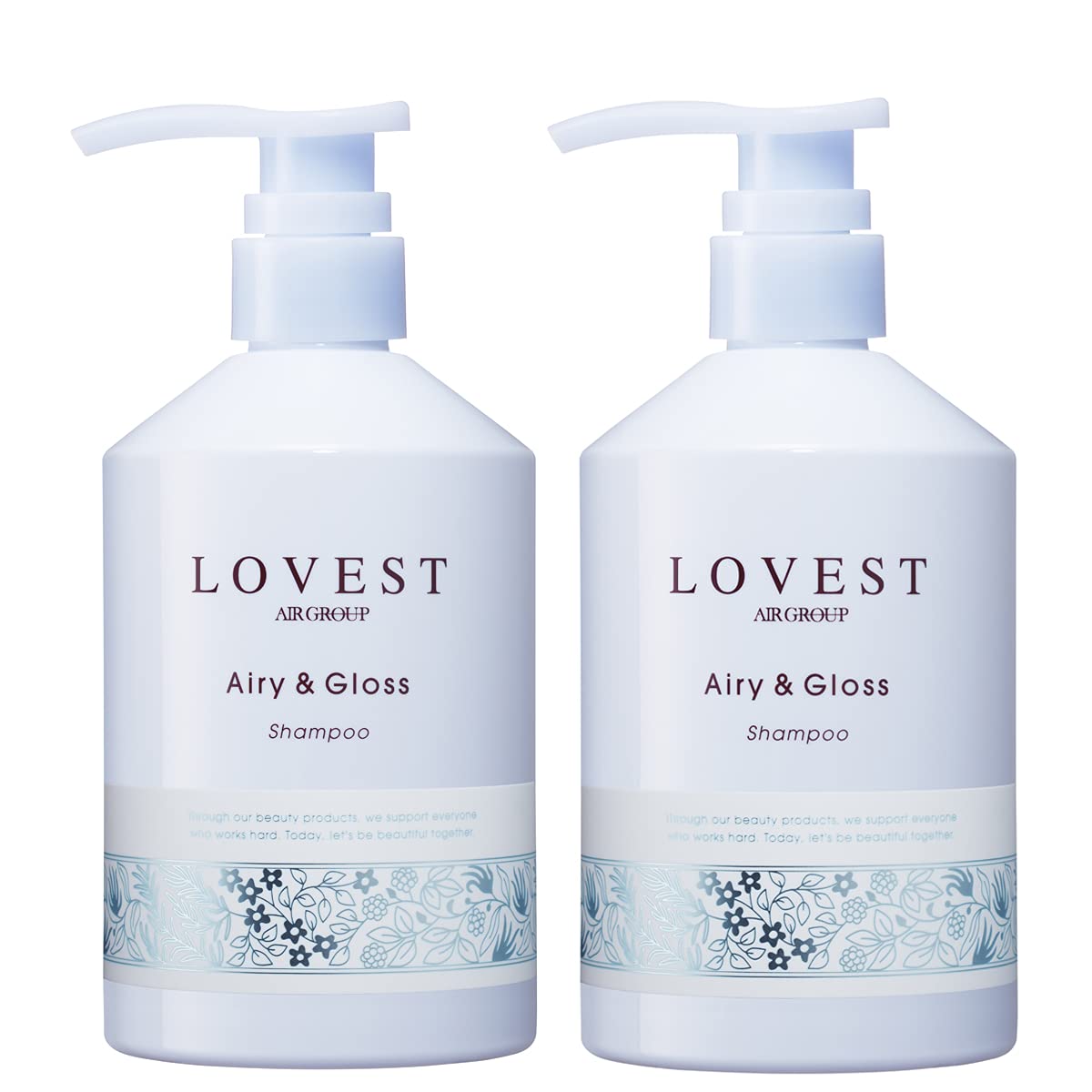 

LOVEST Airy & Gloss Shampoo 490ml (Set of 2)