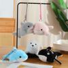 Ocean Animal Dolphin Plush Doll Keychain Plush Doll Key Rings  Kids Birthday Christmas