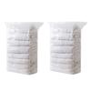 No Pump Vacuum Storage Bags Durable Reusable Oversized Cube Design Easy Compression Saves