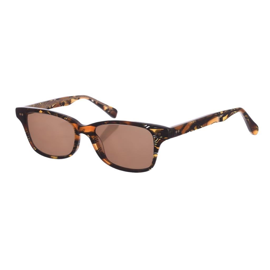 Quadratische Unisex-Sonnenbrille Z449 aus Acetat