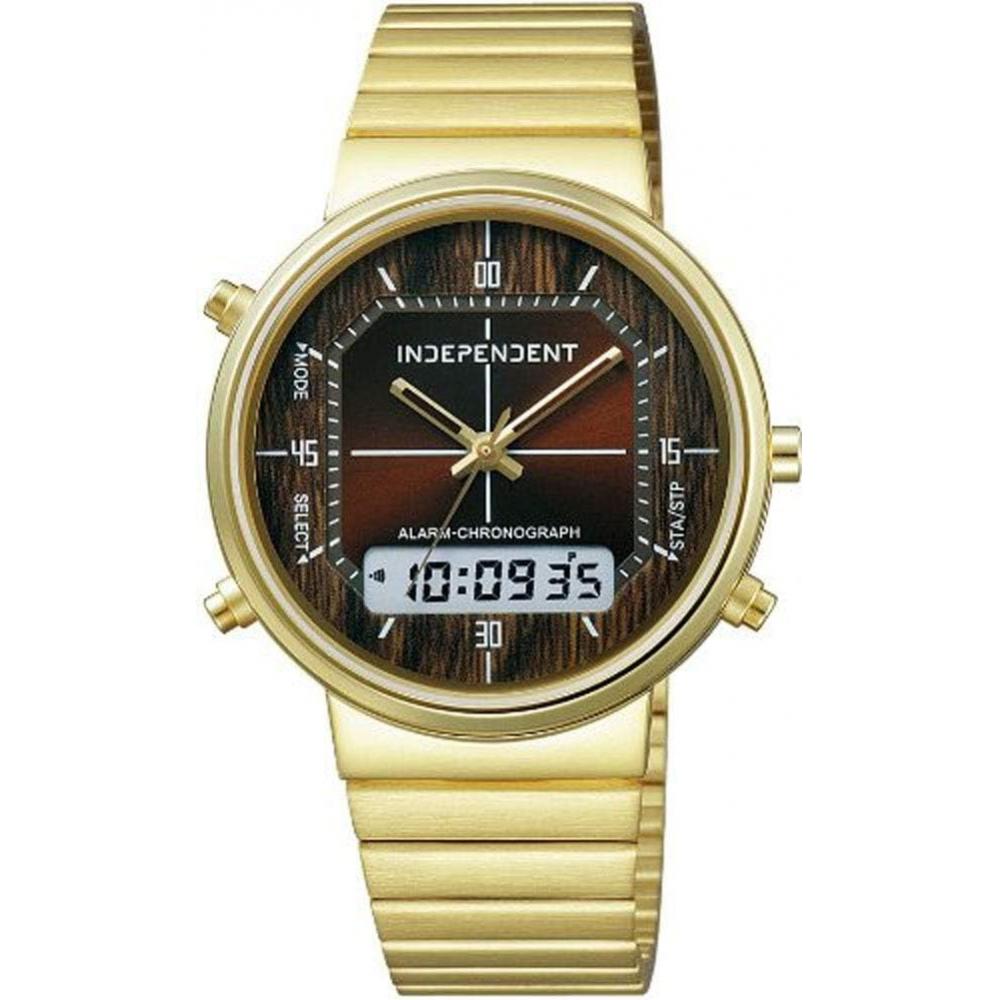 

Citizen Independent Часы Independent Digiana Unisex Brown Gold Bp1 021 91 Parallel Imported