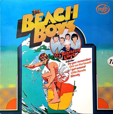 LP Record BEACH BOYS  All Summer Long MFP50065 MUSIC FOR PLEAS 1973 UK Rock Used