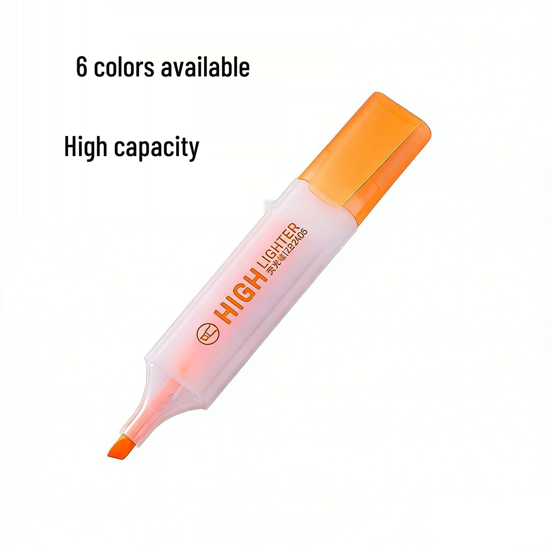 Anti-Smudge Fluorescent Highlighter: Ideal for Primary Students, Layering, Doodling & Painting Chisel Tip