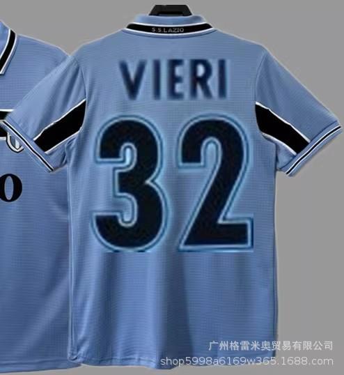 9899 to Zio home Nedved Inzaghi Mihailovic Nesta replica jersey