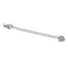 Elegant Tail Chain Extender 5cm Stainless Steel Tail Chain for Necklace Extensions Bracelet Lengthener Chain