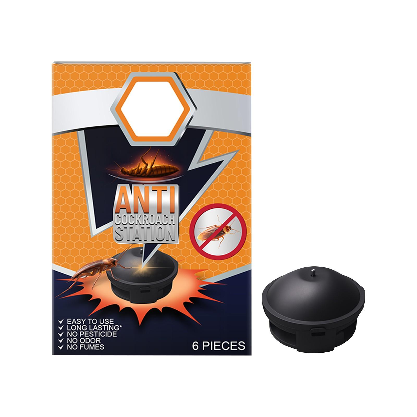 

Средство от тараканов удобно для ежедневного контроля тараканов, насекомых на кухне и в гостиной One Size оранжевый