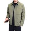 Lapel Jacket Men's Spring and Autumn New Cotton Thickened Casual Jacket Men's Autumn and Winter Top