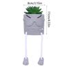 Face Hanging Leg Planter Pots for Indoor Outdoor Plant Smile Face Plant Pots Hanging Flowers Pots Face Planter