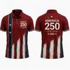 Men's Stylish Patterned Short-sleeve Polo Shirt, Casual Summer Wear