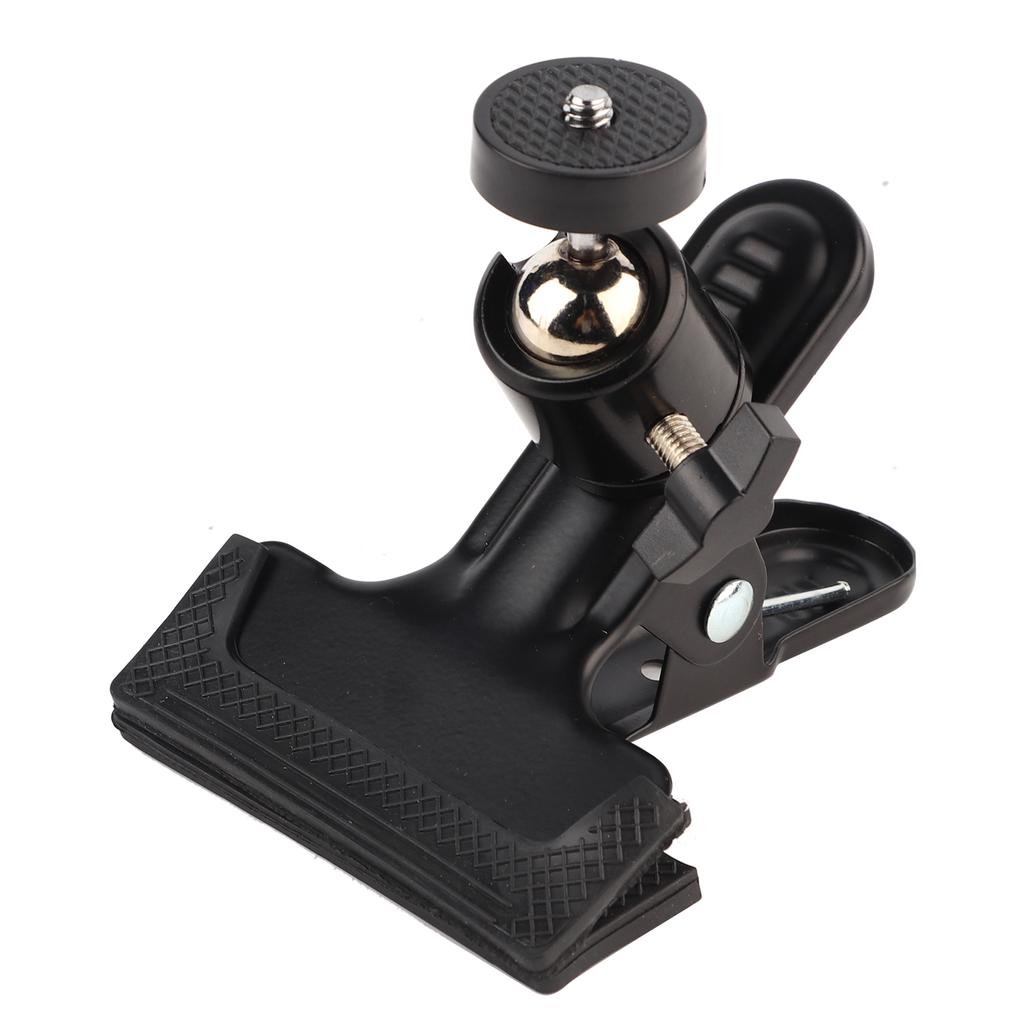 Tripod Camera Clip Holder Mount with 360 Degree Rotate Ball Head 14in Screw for Laptop