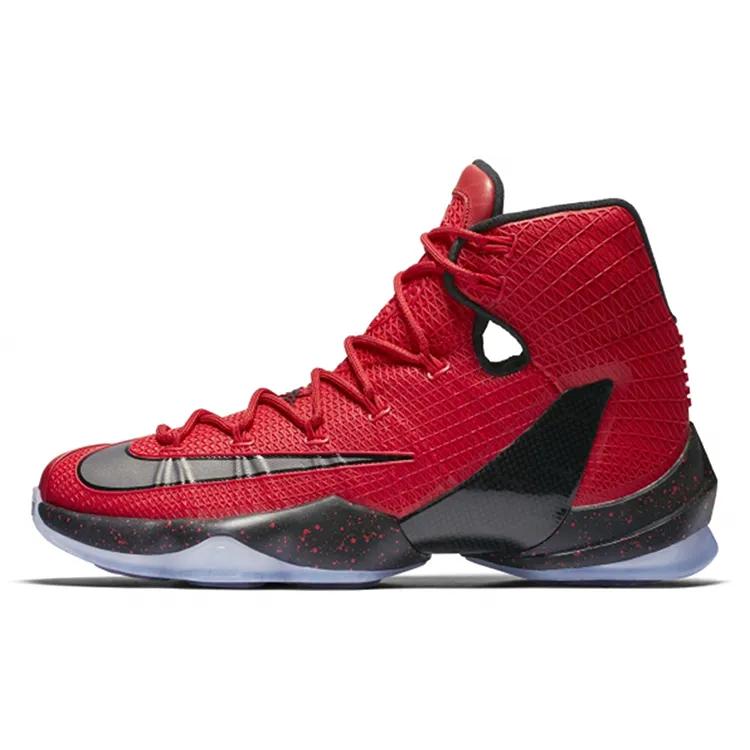 Nike LeBron 13 Elite 'University Red' (Unisex) Red / Black-Bright Crimson Basketball Shoes 831923 606