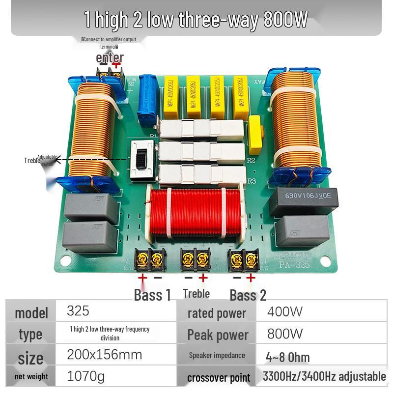 DIY High-Power, No-Weld Speaker Crossover: 2-Way to 5-Way HIFI