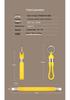 8K HD Video & 240W Fast Charging Keychain Cable with 40Gbps High-Speed Transmission