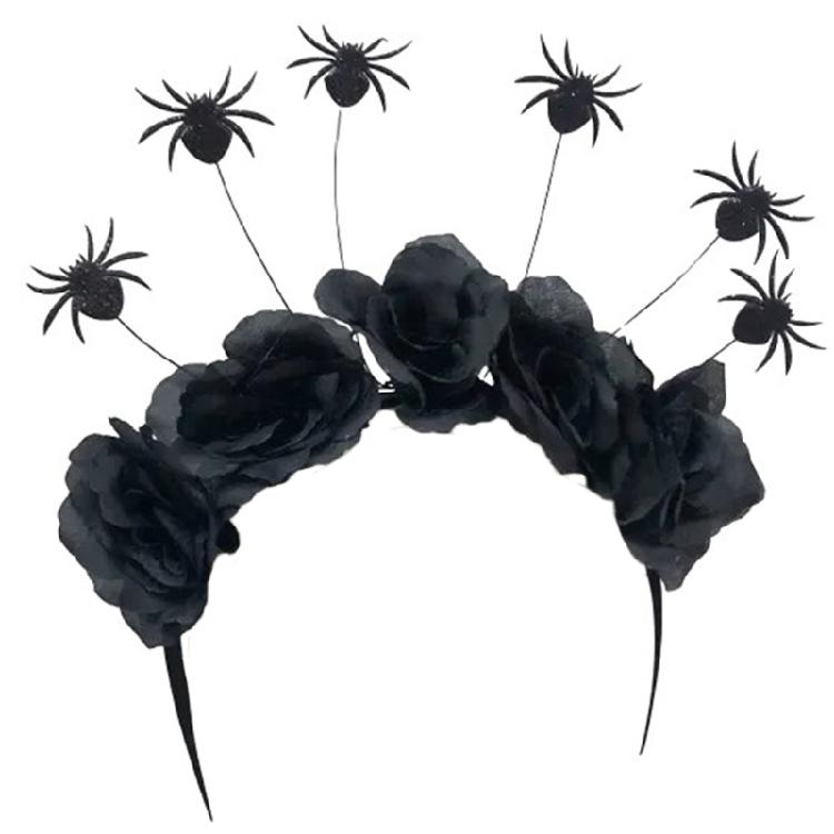Eye Catching Bat Headband With Fabric Fashionable Headwear For Halloween Celebrations And Cosplay Event