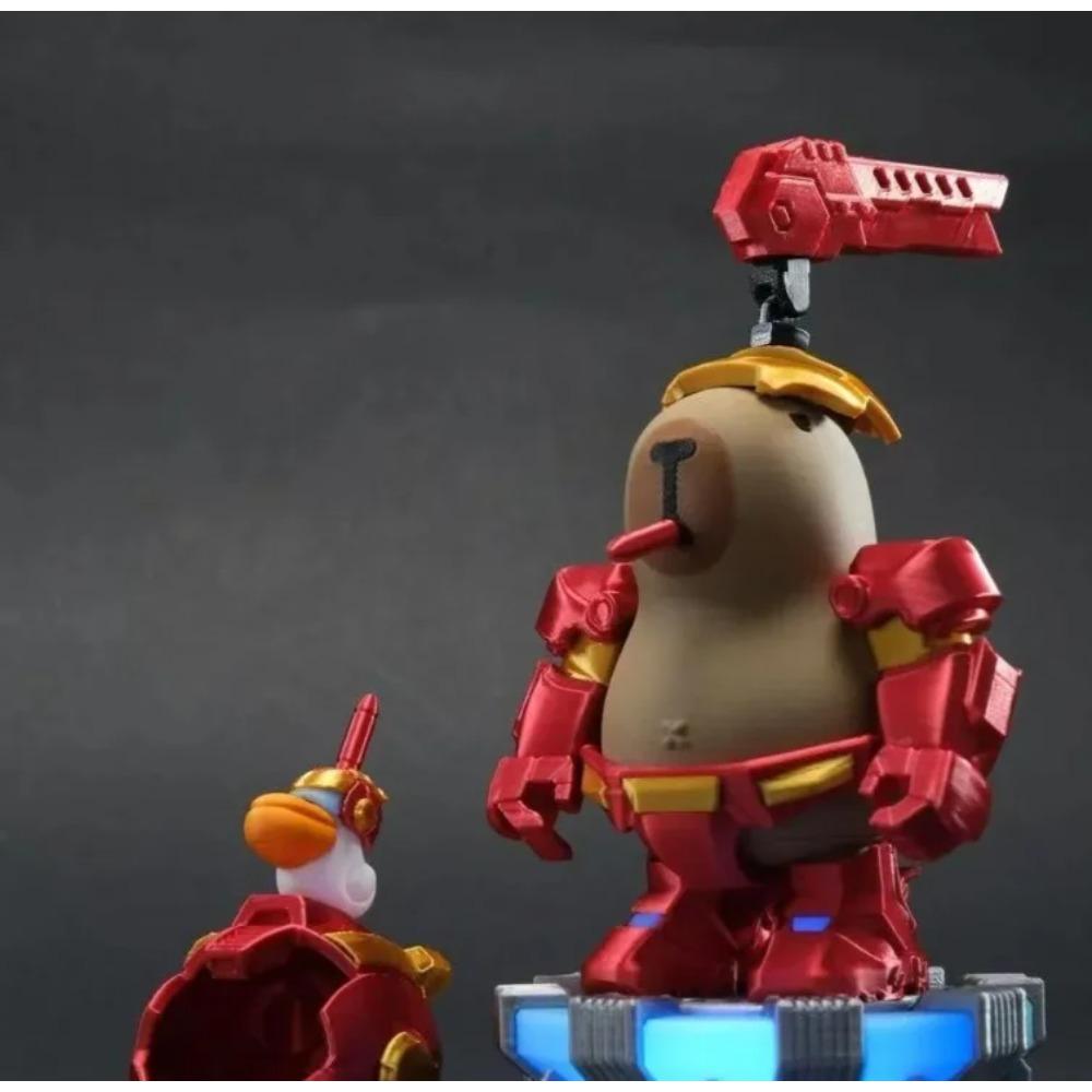 New Low Price Darth Vader High Quality Capybara Iron Man Magnetic Suit 3d Printed Handmade Collectible Figurine Model Toy Gift