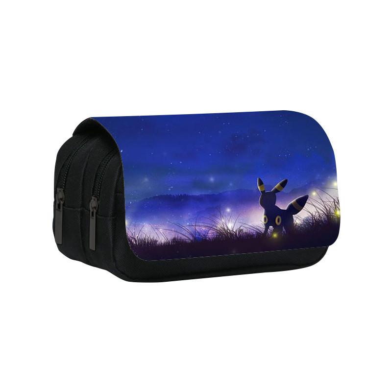 

Двухслойный откидной чехол для хранения студенческой канцелярии, пенал 15