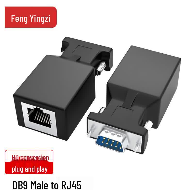 Fengyingzi DB9 Serial to RJ45 Extender Converter