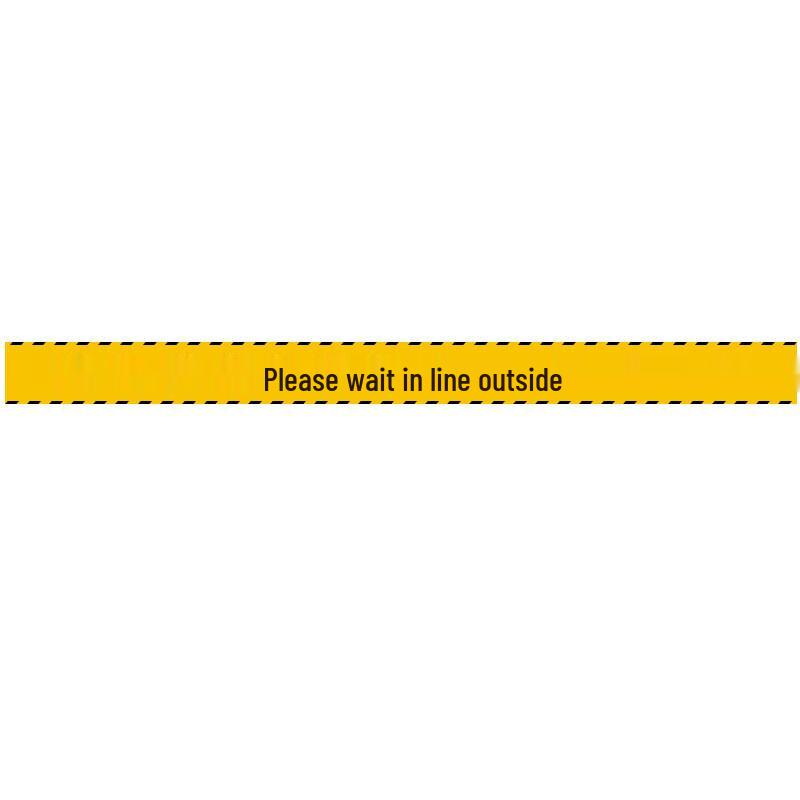 COUVEZI Social Distancing Floor Decal & Safety Signage