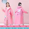 Raincoat for Children, Boys and Girls, Primary and Secondary School Students, with a Special Backpack Compartment, Long Full-Body Rain Poncho for
