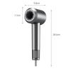 1500W 110000 RPM High Speed Hair Dryer 25m/s Strong Wind LED Display NTC Constant Temp 12+1 Gears Hot Cold Cycle Overheat Protection Home Salon