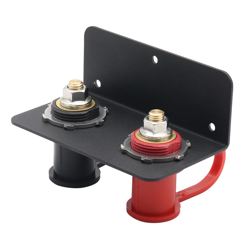Remote Battery Jumper Post Terminal Battery Jump Post Copper Car Battery Jumper Terminals Charging Tools for UTV ATV Car Trucks