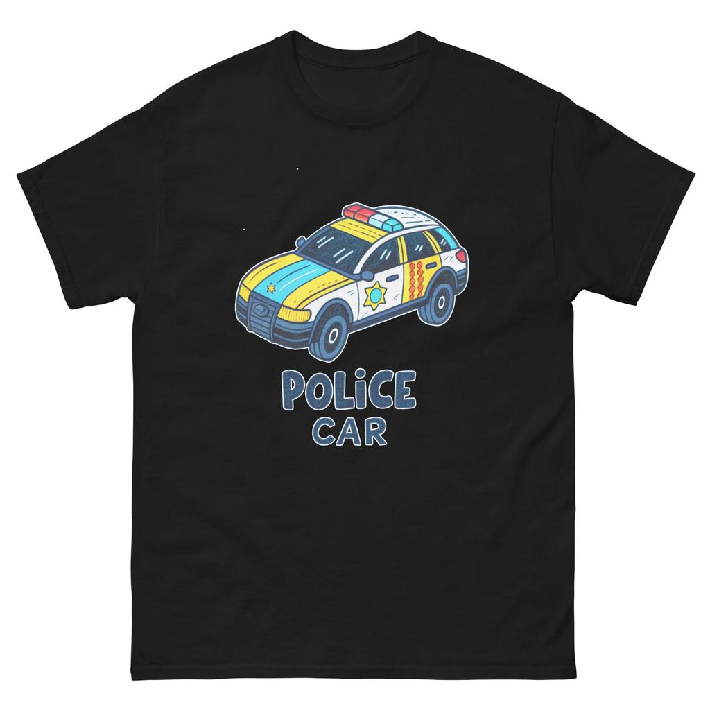 Police Car Object Place Item Urban T-Shirt