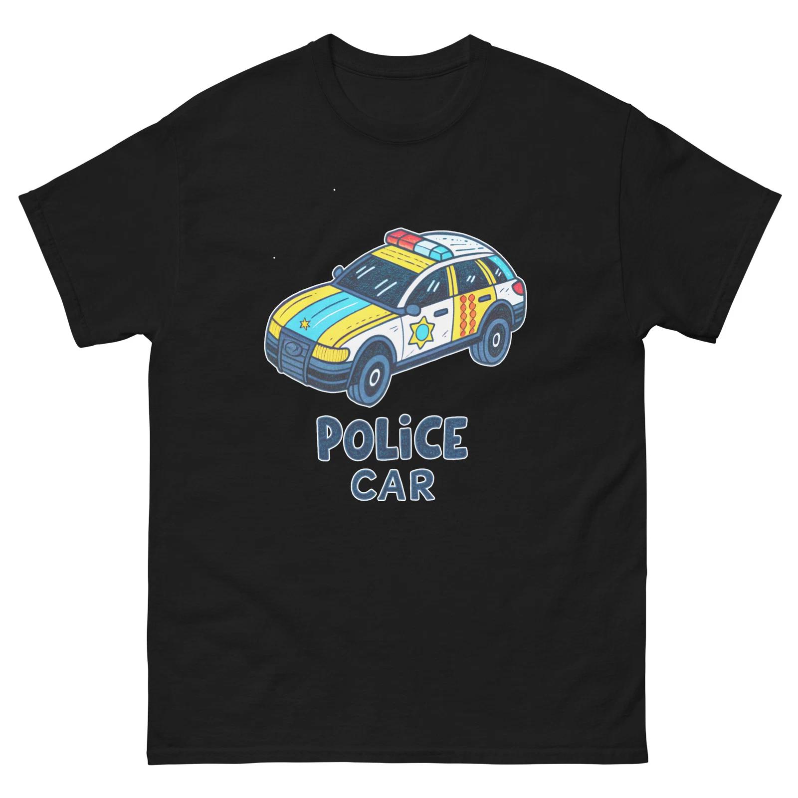 

Police Car Object Place Item Urban T-Shirt 2XL