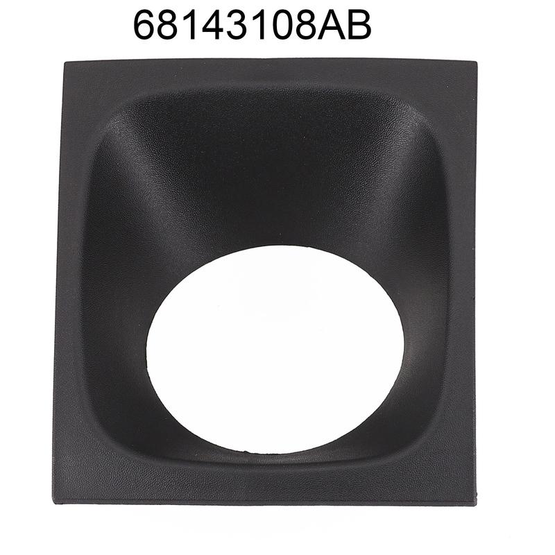 Plastic Front Adaptive Cruise Control Module Bezel for Jeep For Grand For Cherokee 2014 2015 Compatible OE Number 68143108AB