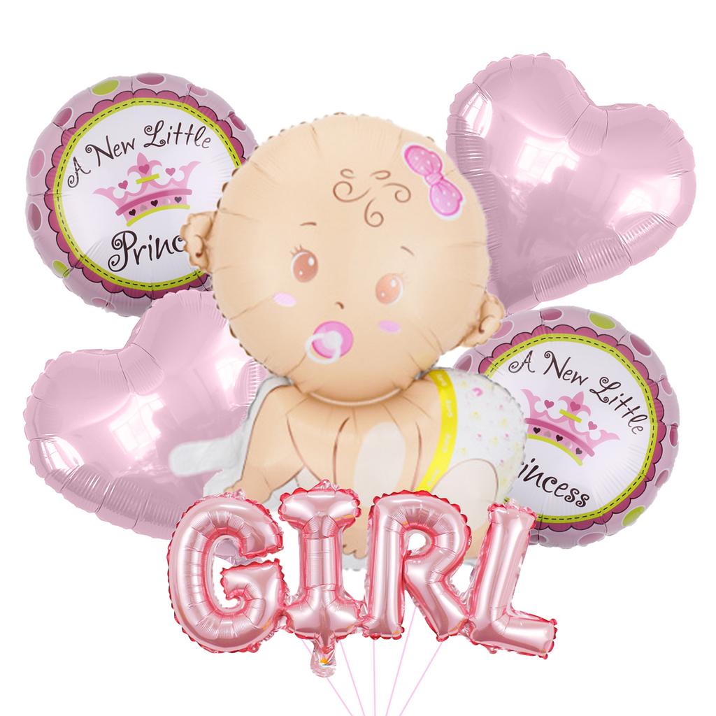 Erster Geburtstag Arrangement Babyparty Baby Aluminiumfolienballon Set Baby Geburtstagsballon Dekoration