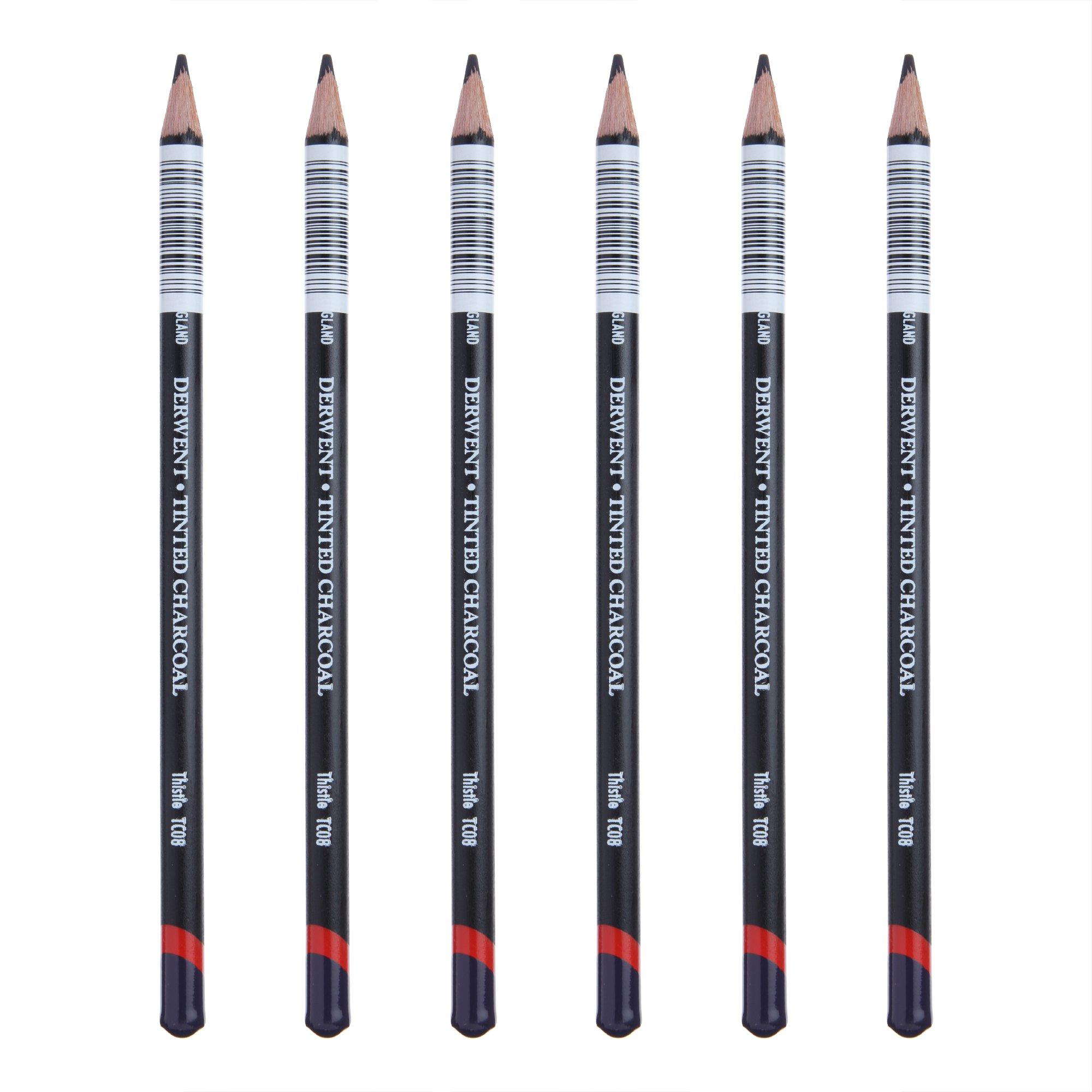 

Derwent Tinted Charcoal Thistle TC08, Case of 6, 2301672
