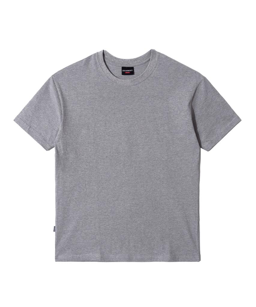 QT8 GARMENTS Oc Silky Plain Tee (Grey)